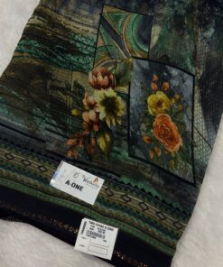 Tarahood Floral And Symmetrical Printed Saree