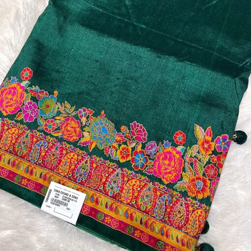 Tarahood Kreshva Padamaja Weaved Royal Silk Saree - Image 6
