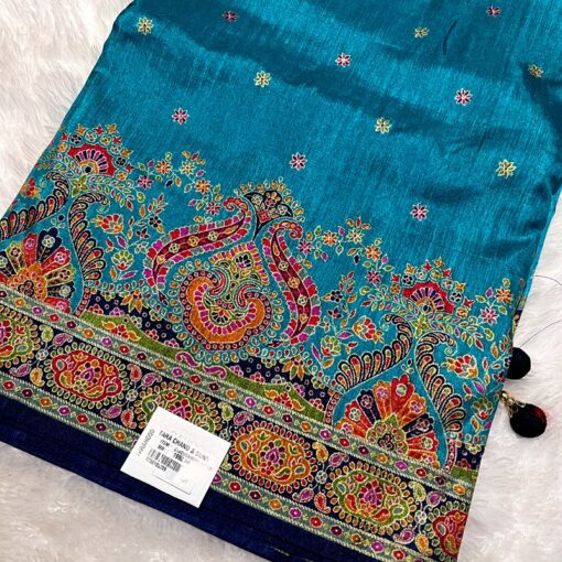 Tarahood Kreshva Sugandha Weaved Royal Silk Saree - Image 10