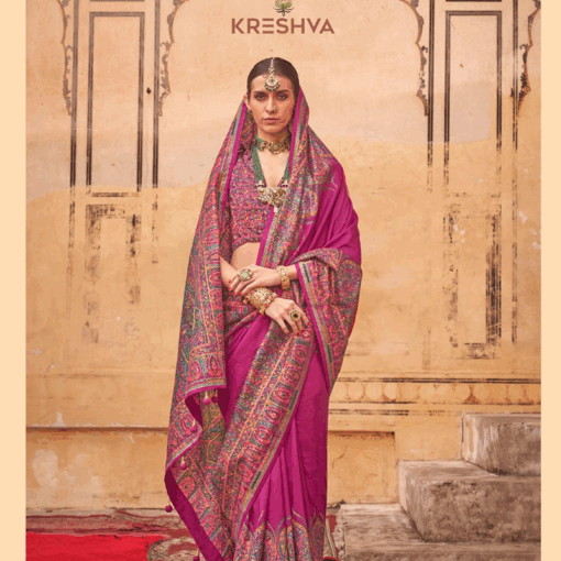 Tarahood Kreshva Rambha Weaved Silk Sarees Collection - Image 2