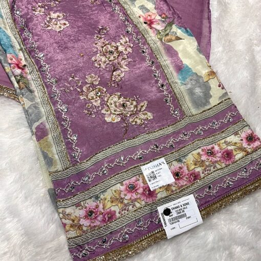 Tarahood Designer And Mirro Work Party Wear Cotton Suit - Image 2