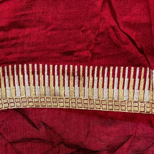 Tarahood Vichitra Silk Party Wear Saree - Image 2