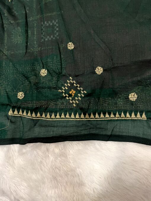 Royal Rajwadi Bandhani Saree by Tarahood – Handcrafted Heritage Wear - Image 8