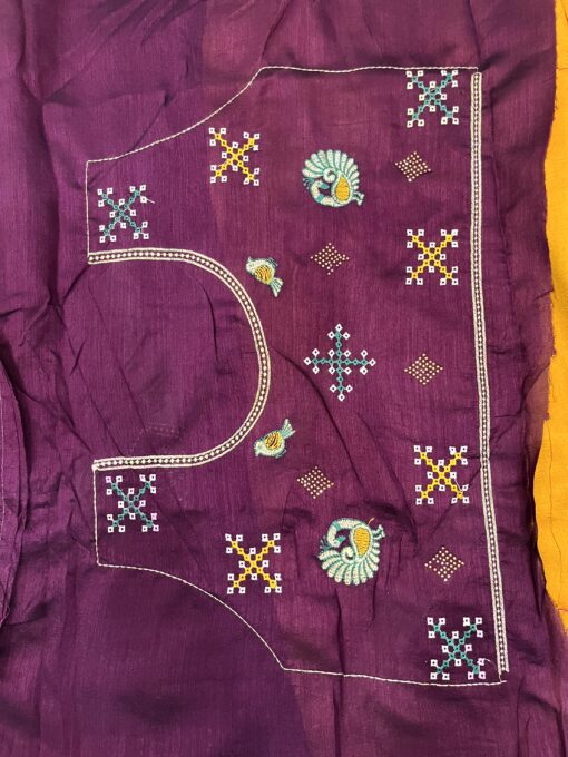 Royal Rajwadi Bandhani Saree by Tarahood – Handcrafted Heritage Wear - Image 33
